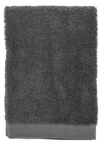 Ciemnoszary bawełniany ręcznik kąpielowy frotte 70x140 cm Comfort – Södahl