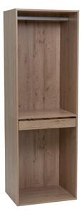 Otwarta szafa modułowa w dekorze dębu w naturalnym kolorze 60x180x45 cm Modular – Casa Selección