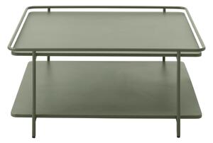 Zielony metalowy stolik 75x75 cm Yuba – Unique Furniture