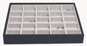 Szkatułka na biżuterię Claasic Pebble Navy