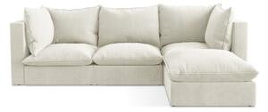 Beżowy narożnik (prawostronny/z szezlongiem) Manao – Makamii