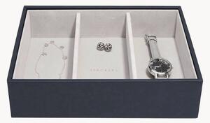 Szkatułka na biżuterię Classic Pebble Navy