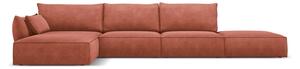 Czerwony narożnik (lewostronny) Vanda – Mazzini Sofas