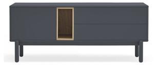Ciemnoszara szafka pod TV 140x56 cm Corvo – Teulat