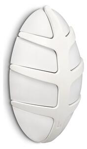 Biały ścienny plastikowy haczyk Bug – Spinder Design