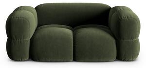 Zielona aksamitna sofa 180 cm Loretto – Cosmopolitan Design