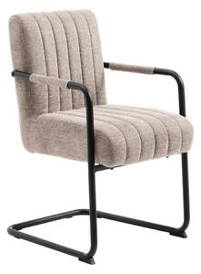 Beżowe krzesło Trout – Unique Furniture