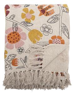 Koc z mieszanki bawełny 130x160 cm Vivielle – Bloomingville