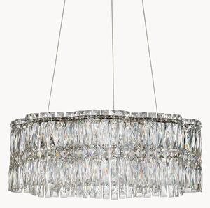 Lampa wisząca LED ze szkła kryształowego z funkcją przyciemniania Nuvia