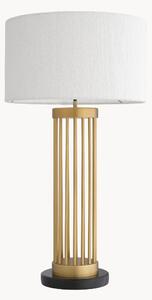 Lampa stołowa Bouclé z marmurową podstawą Condo