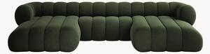 Panoramiczna sofa z aksamitu Koge (6-osobowa)