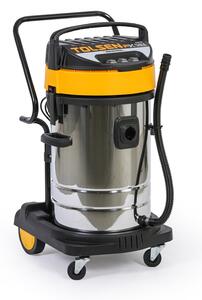 Odkurzacz przemysłow TOLSEN 79610y, ssanie na sucho/mokro, 3000 W, 80 l