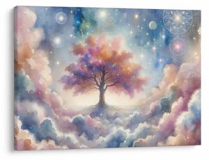 Obraz – Drzewo życia w chmurach (70x50 cm)