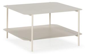Kremowy metalowy stolik 70x73 cm Beatrix – MOME