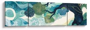 Obraz – Zielona korona drzewa życia (170x50 cm)