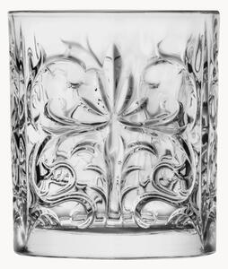 Komplet szklanek do whisky ze szkła kryształowego Tattoo, 6 elem