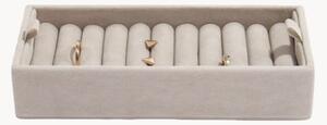 Pudełko na biżuterię z aksamitu Velvet Ring Roll Box