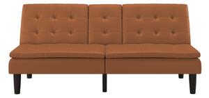 Koniakowa rozkładana sofa z imitacji skóry 191 cm Maine – Støraa