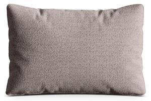Szarobeżowa poduszka na sofę z materiału bouclé Kemi – Cosmopolitan Design