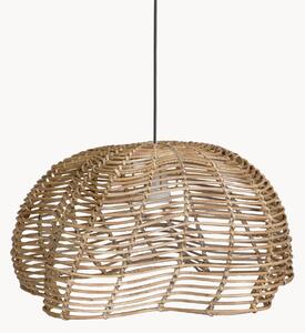 Zewnętrzna lampa wisząca z rattanu Mayla, różne rozmiary