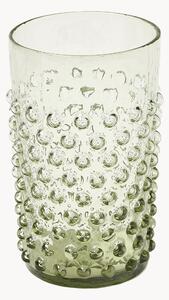 Szklanka ze szkła dmuchanego Hobnail, 6 szt