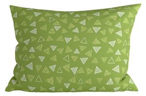 Poszewka na poduszkę z mikrofibry TREVA 70x90 cm, zielona