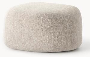 Owalny puf Bouclé Wolke