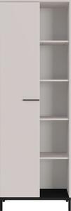 Kremowy regał 64x190x34 cm Rovigo – Germania