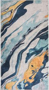 Żółto-niebieski dywan odpowiedni do prania 60x100 cm Colors of Joy – Vitaus