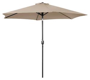 Okrgy parasol ogrodowy o rednicy 270 cm z centralnym supkiem ze stali