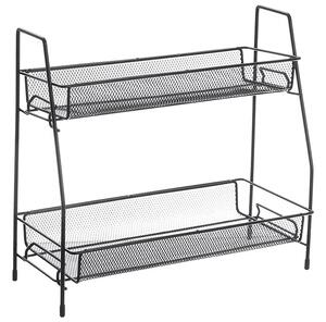 Organizer do kuchni TALORO 31x32,5 cm, czarny