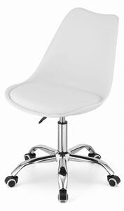 Białe krzesło biurowe PANSY