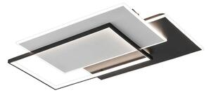 Czarno-biały plafon sufitowy LED - A505-Odel