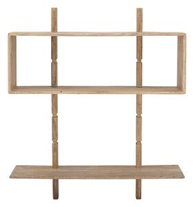 Naturalny regał ścienny z litego drewna mango 96,5x110,5 cm Millian – Bloomingville