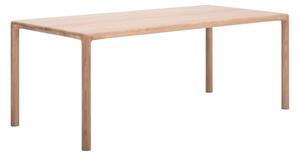 Stół z litego drewna dębowego 90x200 cm Derven – Gazzda