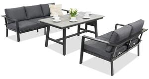 Zestaw mebli Sydney Apetito Comfort 5 Garden Point antracyt