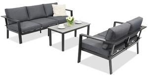 Meble ogrodowe aluminiowe Sydney Coffee Comfort 5 Garden Point antracyt