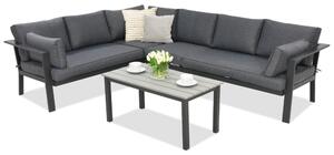 Meble ogrodowe aluminiowe Sydney Corner Garden Point antracyt