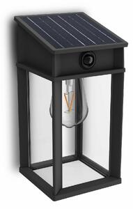 Philips Geri UltraEfficient solarna oprawa LED zczujnikiem, antracytowa, 3,2 W, 500 lm, 2700 K