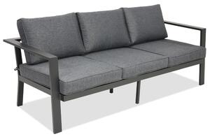 Aluminiowa sofa 3 osobowa Sydney Garden Point antracyt