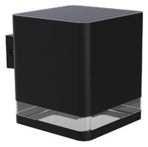 Zewnętrzny kinkiet solarny LED Philips Vironaczarny, 1,8 W, 200 lm, 2700 K