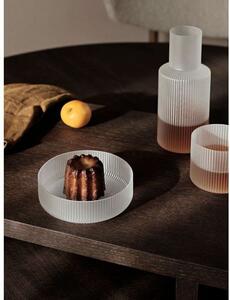 Ferm LIVING - Ripple Small Carafe Set Frosted ferm LIVING