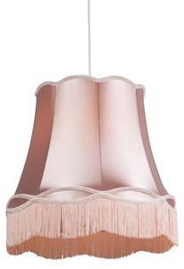 Lampa wisząca retro różowa 45 cm - Granny
