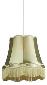 Retro lampa wisząca zielona 45 cm - Granny