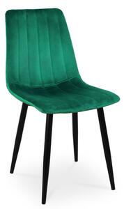 Krzesło TUX zielony / noga czarna