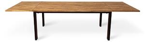 Dodatkowy blat drewniany do stołu Loft Rozalio przedłużenie 2 szt. 60x90 - dąb ciemny