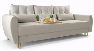 Beżowa sofa rozkładana W4-F40