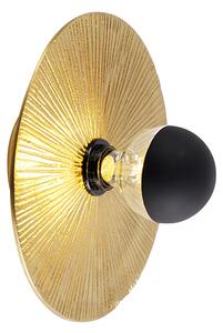 Orientalna lampa sufitowa złota - Konge