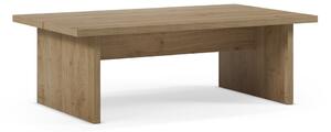 Stolik z blatem w dekorze dębu w naturalnym kolorze 70x120 cm Loana – Marckeric