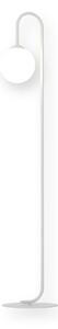 Lampa stojąca podłogowa nowoczesna biała kula stick 1xE14 10W FLOR Emibig